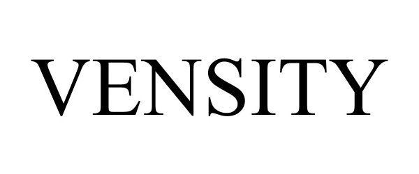 Trademark Logo VENSITY