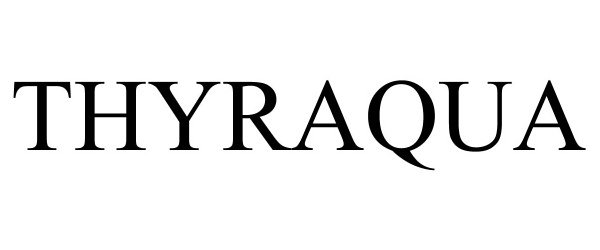 Trademark Logo THYRAQUA