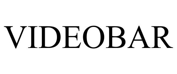 Trademark Logo VIDEOBAR