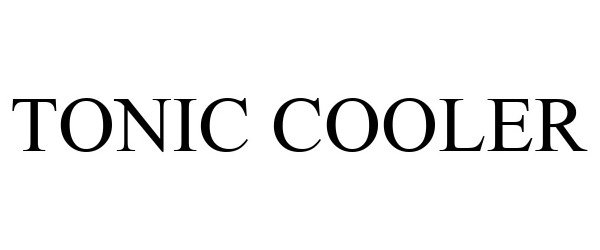 Trademark Logo TONIC COOLER
