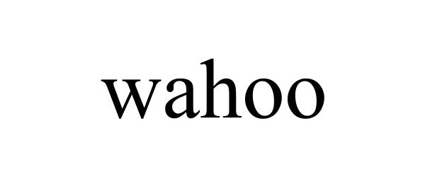 Trademark Logo WAHOO