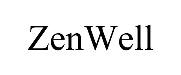 Trademark Logo ZENWELL