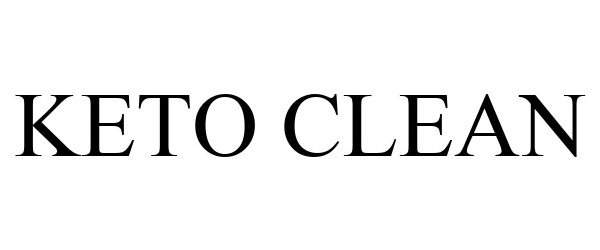 Trademark Logo KETO CLEAN