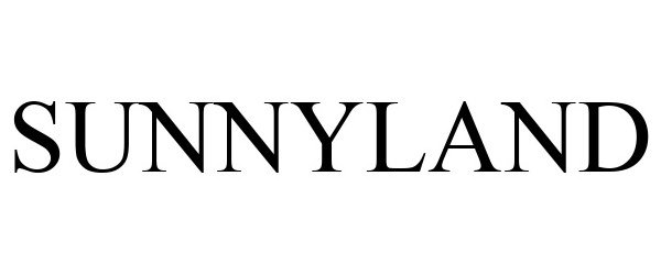 Trademark Logo SUNNYLAND