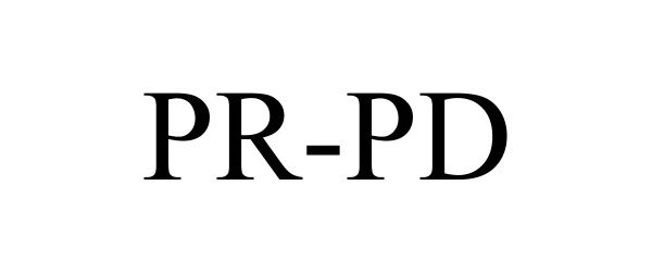 Trademark Logo PR-PD