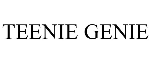 Trademark Logo TEENIE GENIE