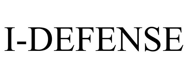 Trademark Logo I-DEFENSE