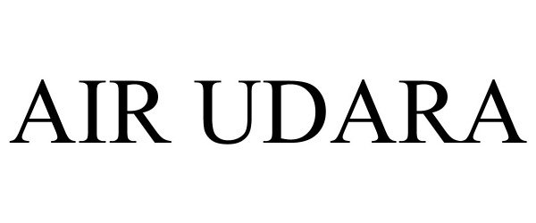 Trademark Logo AIR UDARA