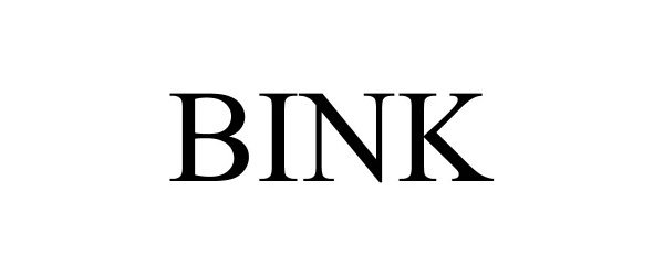 Trademark Logo BINK