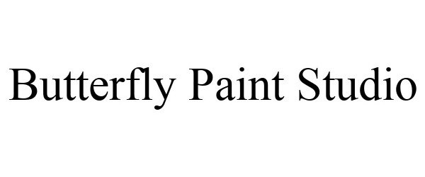  BUTTERFLY PAINT STUDIO