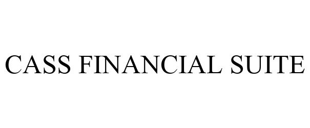 Trademark Logo CASS FINANCIAL SUITE