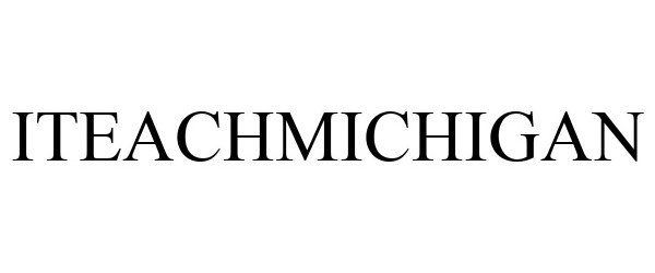 Trademark Logo ITEACHMICHIGAN