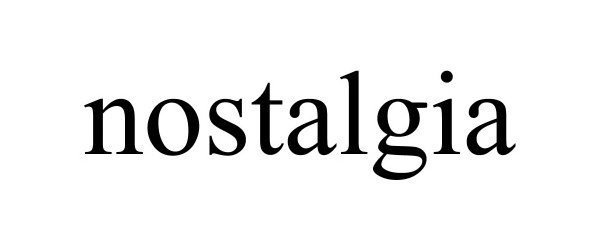 Trademark Logo NOSTALGIA