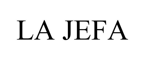 LA JEFA