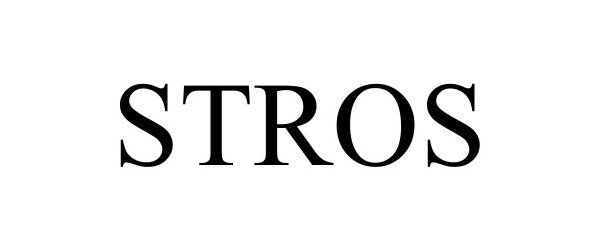 Trademark Logo STROS