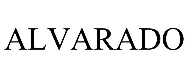 Trademark Logo ALVARADO