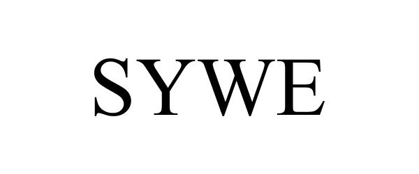 Trademark Logo SYWE