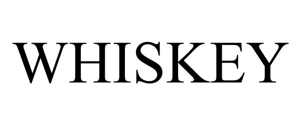 Trademark Logo WHISKEY