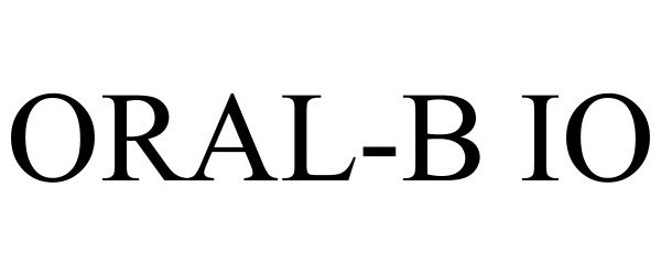 Trademark Logo ORAL-B IO