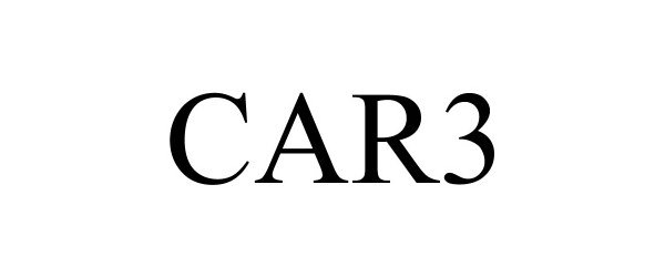 Trademark Logo CAR3