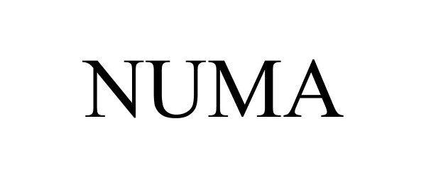 Trademark Logo NUMA