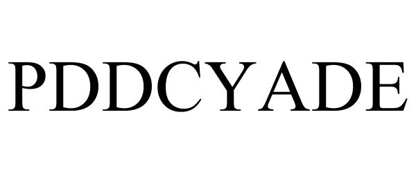 Trademark Logo PDDCYADE
