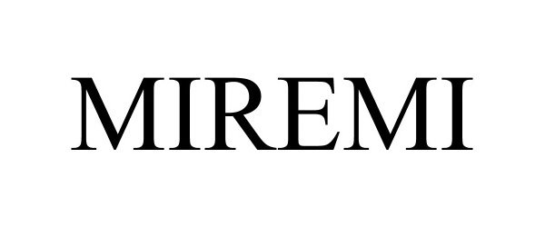 Trademark Logo MIREMI