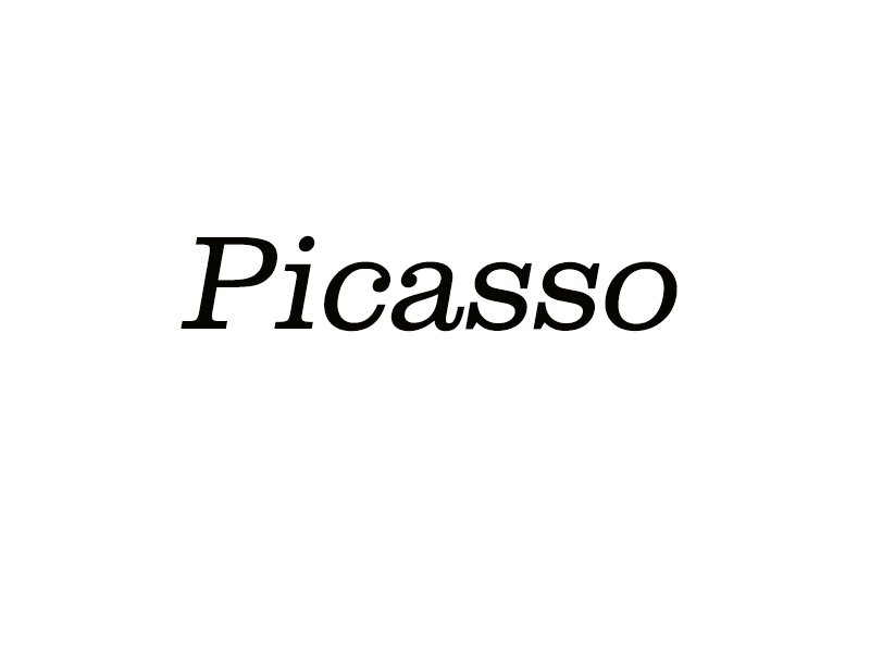 Trademark Logo PICASSO