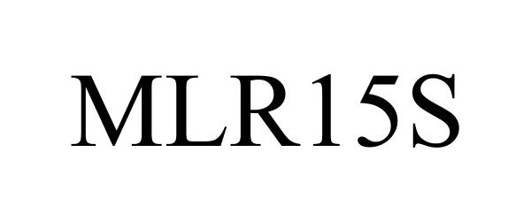 Trademark Logo MLR15S