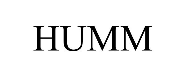 Trademark Logo HUMM