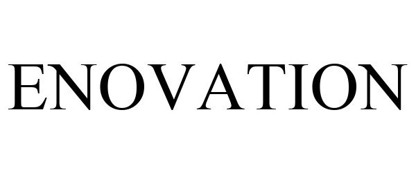 Trademark Logo ENOVATION