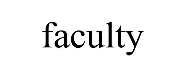 Trademark Logo FACULTY