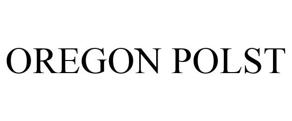  OREGON POLST