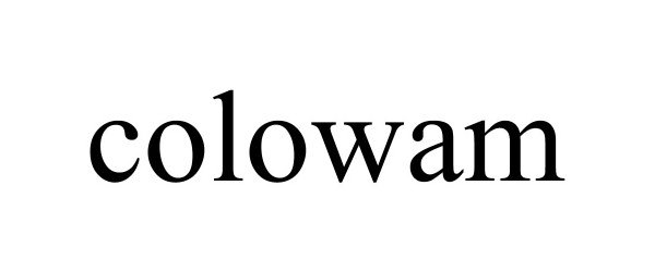Trademark Logo COLOWAM