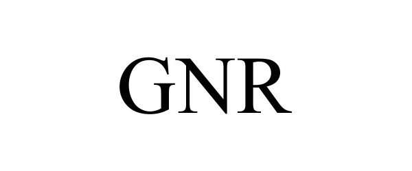 Trademark Logo GNR