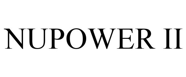 Trademark Logo NUPOWER II