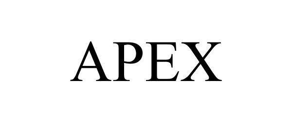 Trademark Logo APEX