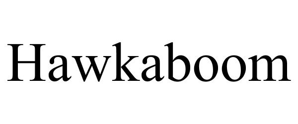 Trademark Logo HAWKABOOM