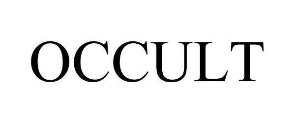Trademark Logo OCCULT