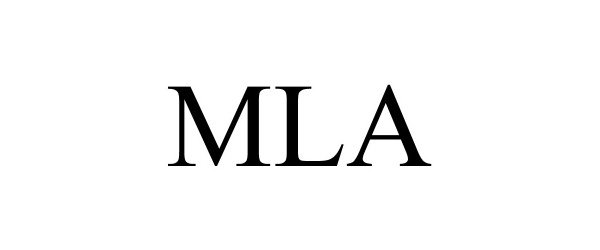  MLA