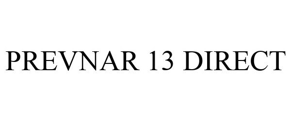 Trademark Logo PREVNAR 13 DIRECT