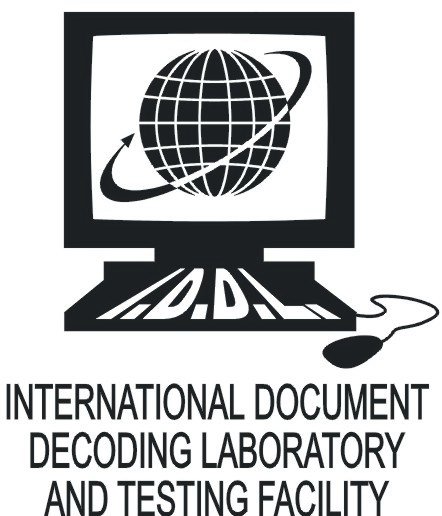  I.D.D.L. INTERNATIONAL DOCUMENT DECODING LABORATORY AND TESTING FACILITY