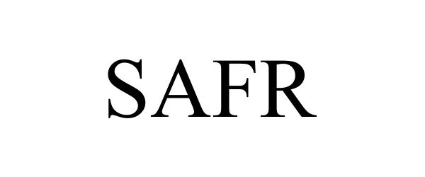 Trademark Logo SAFR