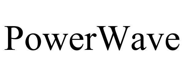 Trademark Logo POWERWAVE