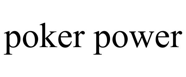  POKER POWER