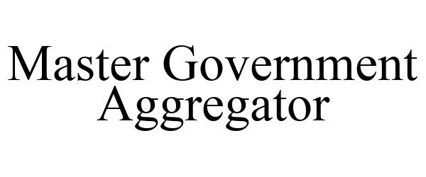  MASTER GOVERNMENT AGGREGATOR
