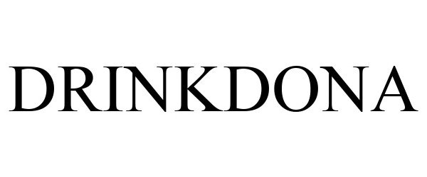 Trademark Logo DRINKDONA