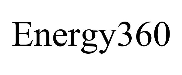 Trademark Logo ENERGY360