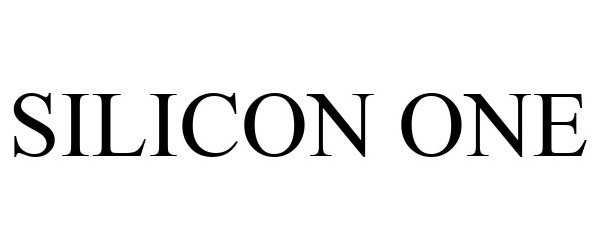 Trademark Logo SILICON ONE
