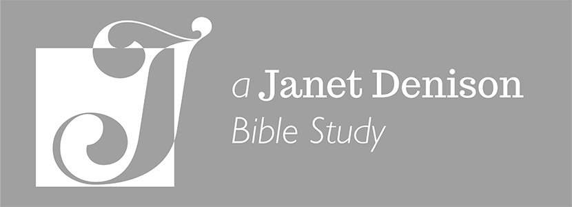  A JANET DENISON BIBLE STUDY